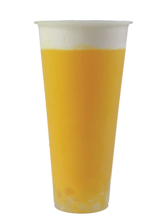 Mango Smoothie w/ Milk Foam