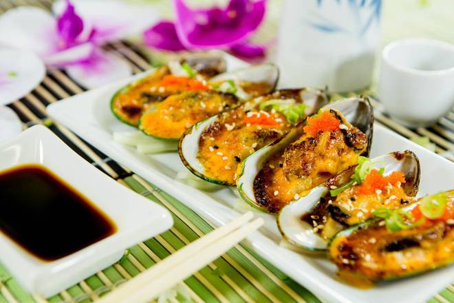 Spicy Baked Green Mussel ✦