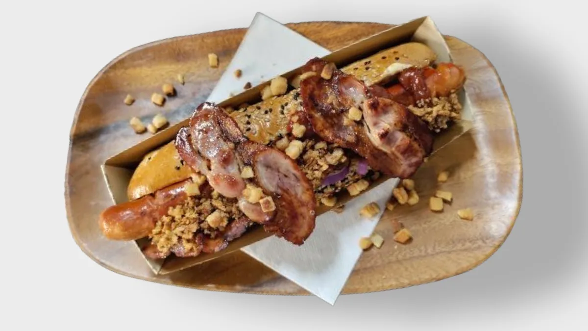 Americký hot-dog bacon