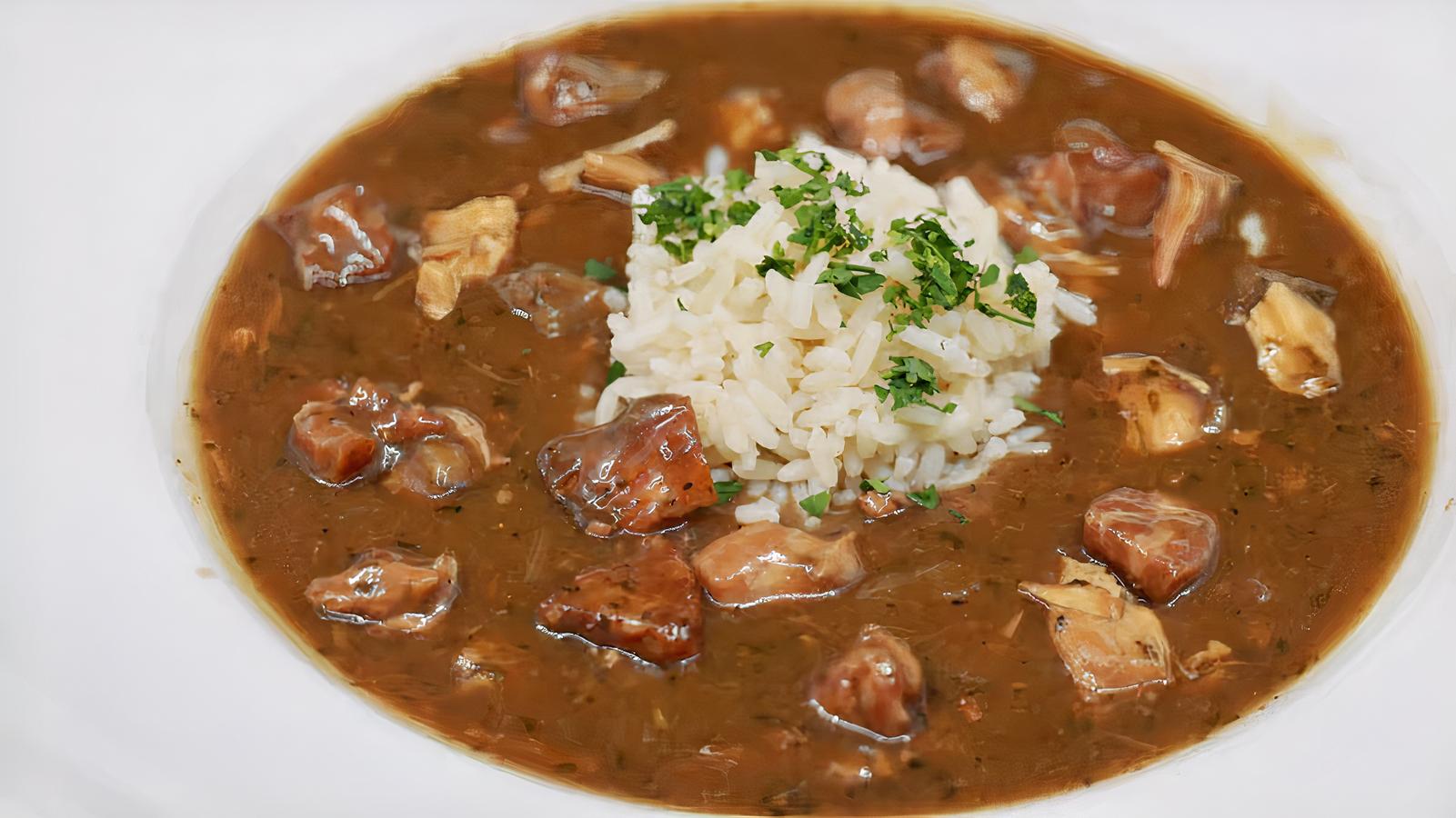 Chicken and Andouille Sausage Gumbo