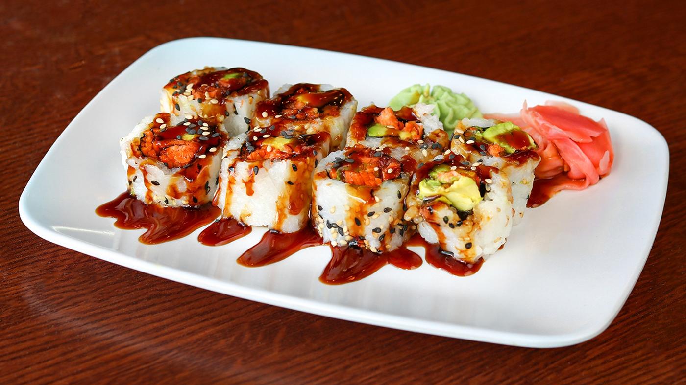 Teriyaki Salmon Roll