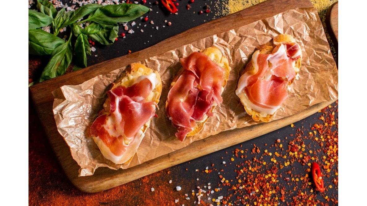 Prosciutto crudo și mozzarella