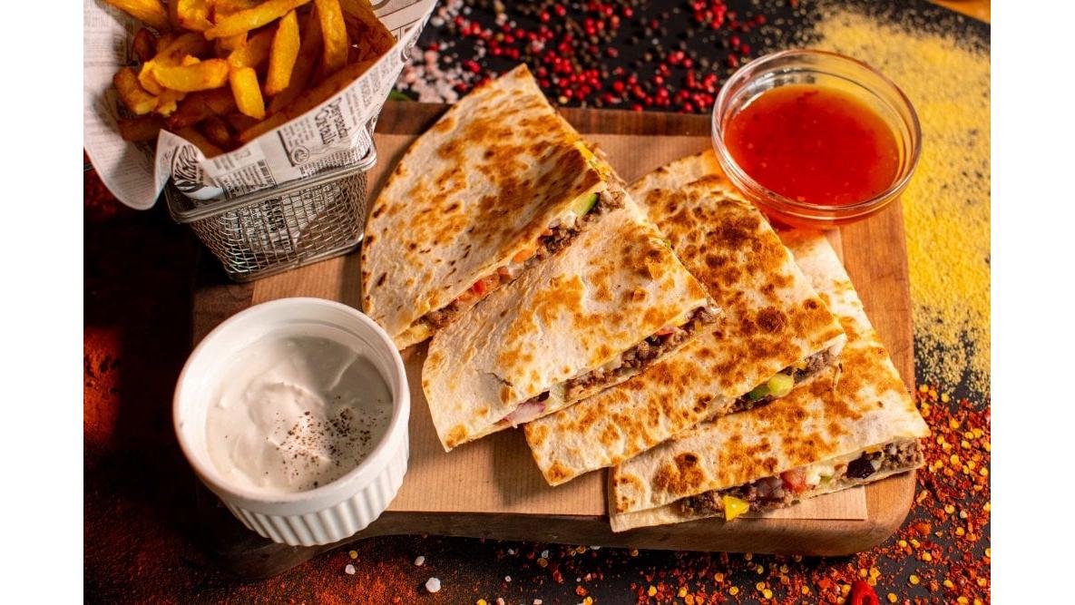 Quesadilla de vită