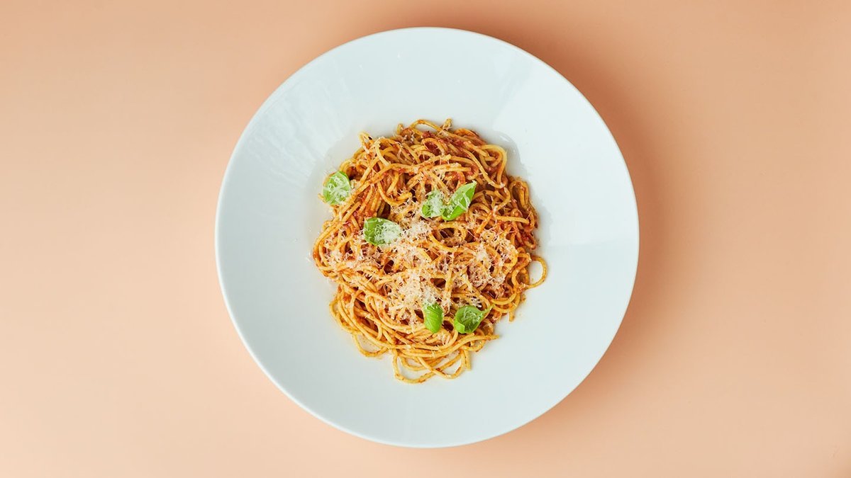 51. Pasta Bolognese