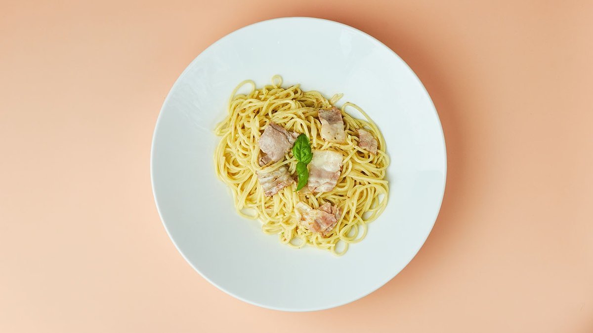58. Pasta Carbonara