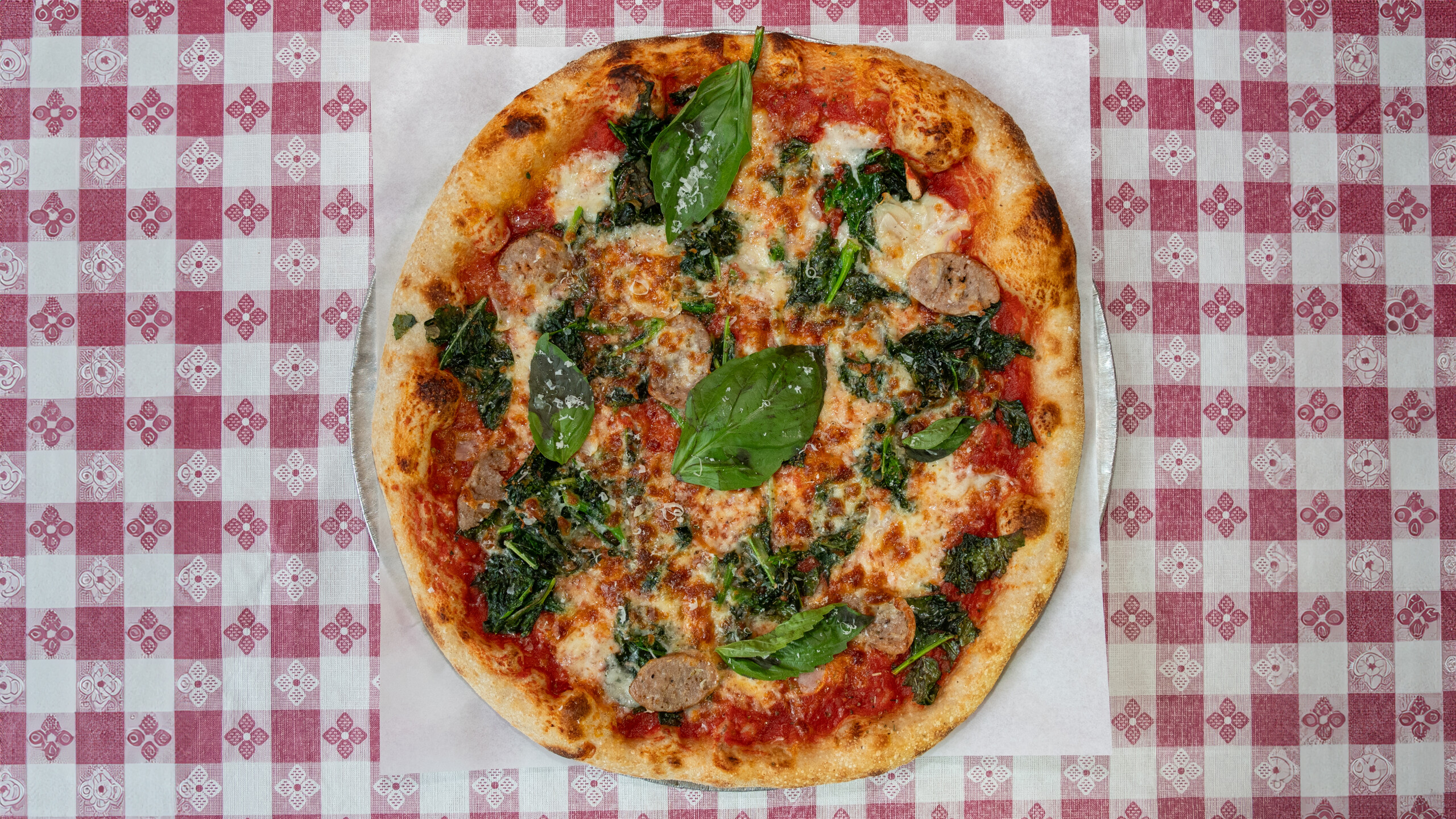 16" Rapini e Salsicca