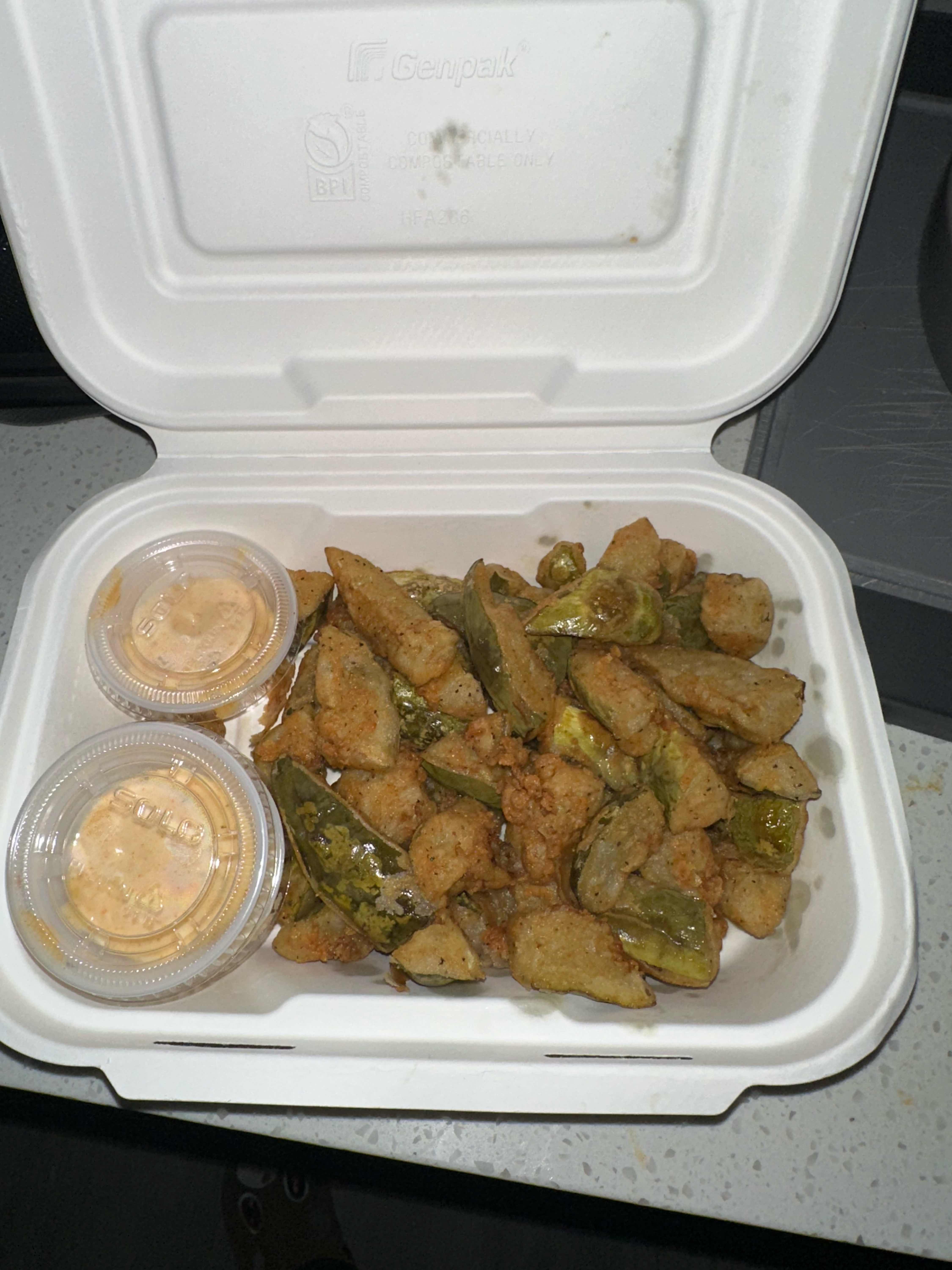 Basket Fried Pickles