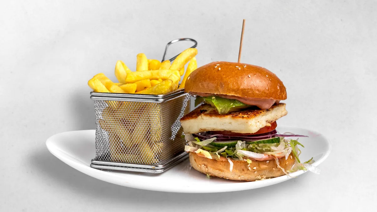 Halloumi Burger 🌶️