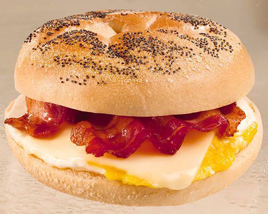 Bacon, Egg and Cheese Sandwich