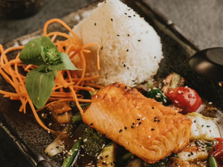Salmon taste