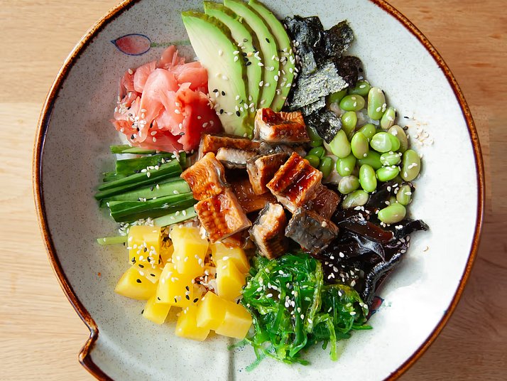 UNAGI POKE BOWL