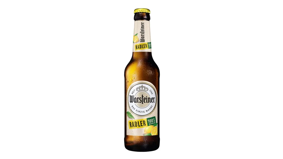 Warsteiner Radler Zitrone 0,33 l