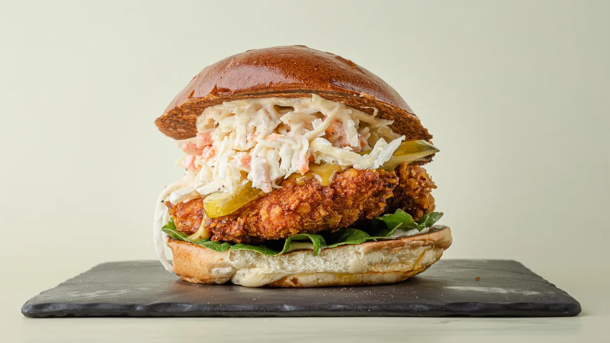 Crunchy Chicken Burger