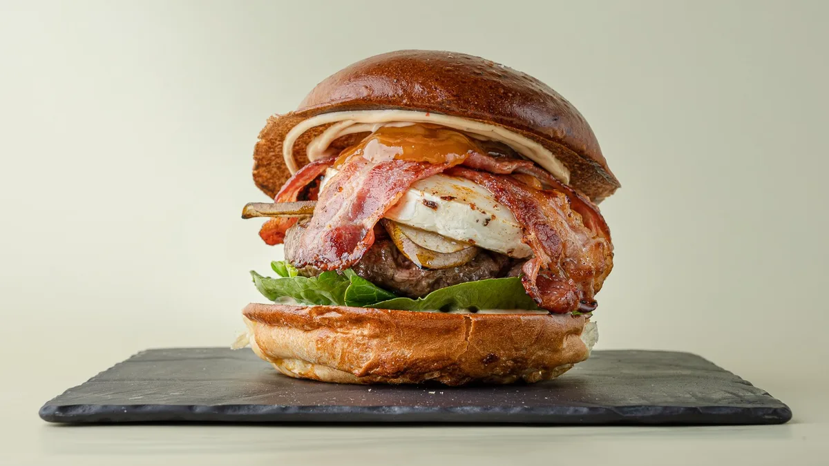 Goat Cheese Burger