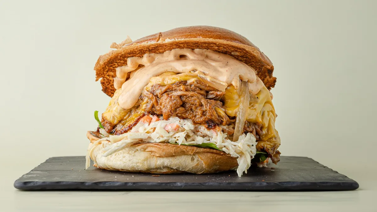 Pulled Pork Burger