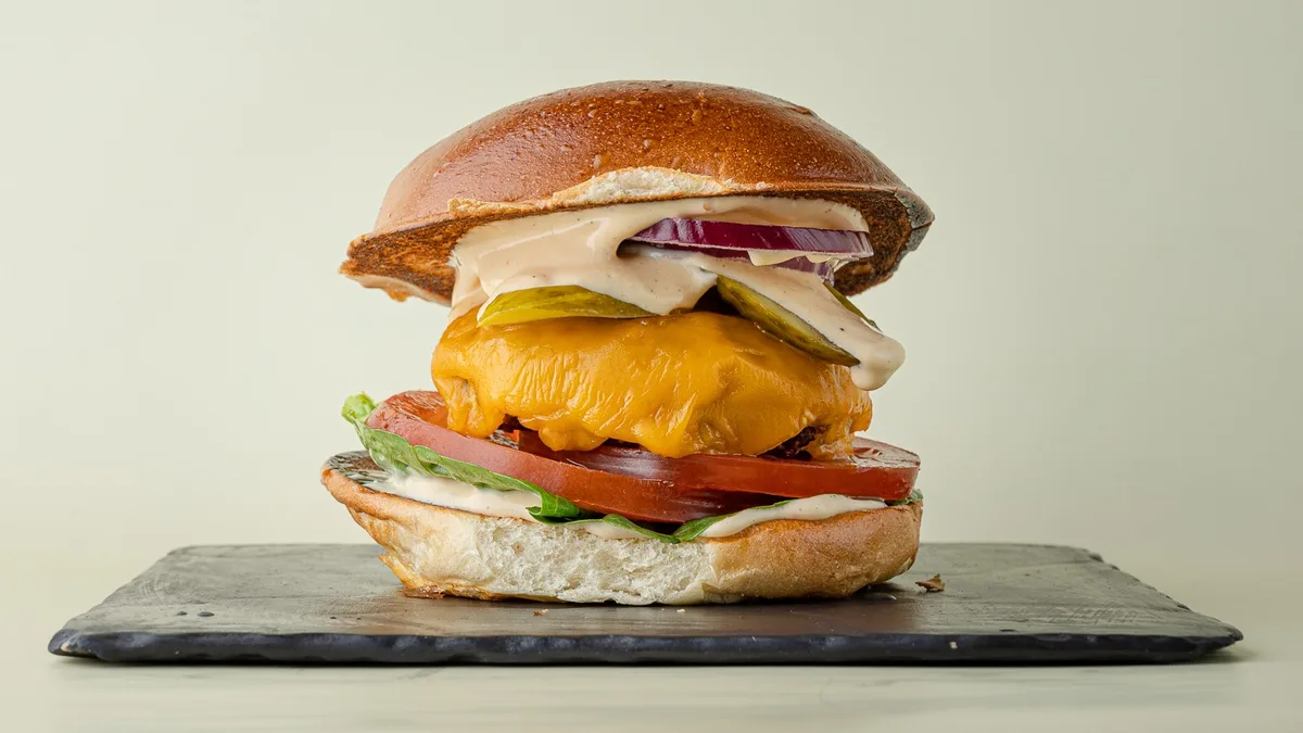 Vegan Cheeseburger