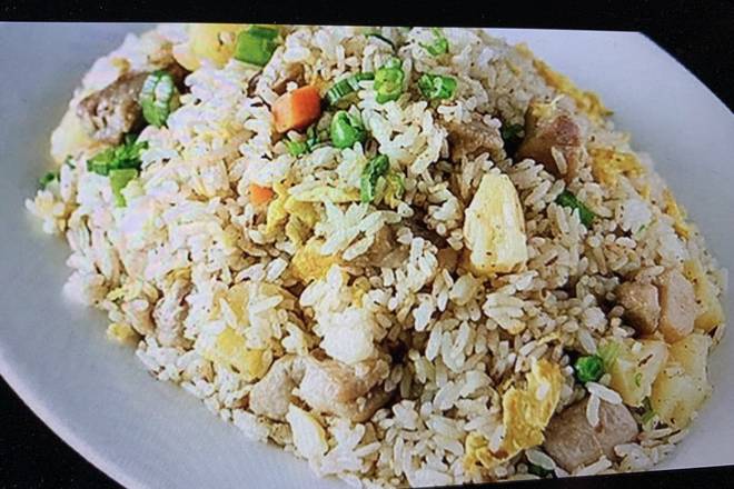 孜然菠萝炒饭  Cumin Fried Rice with Pineapple