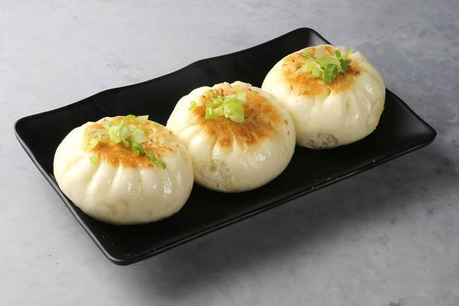 D3.Pan-fried Vegetable and Meat Buns