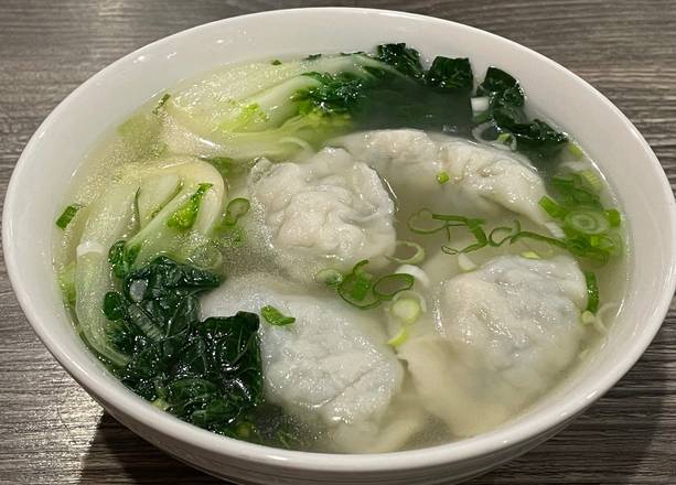 E2.Shrimp andCabbage Dumplings with Soup