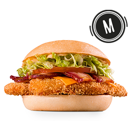 Cheese Chicken Crispy Bacon M