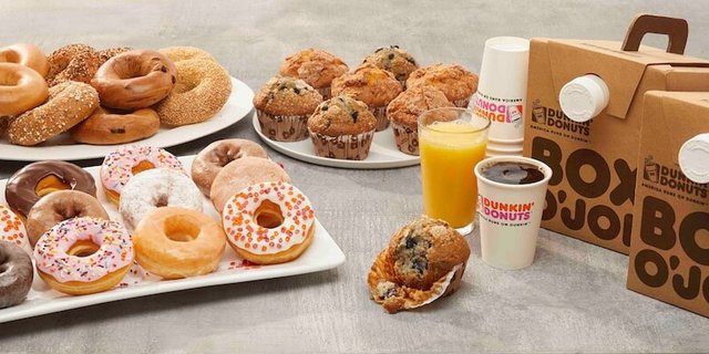 The Dunkin' Continental w/ Hot Coffee for 10