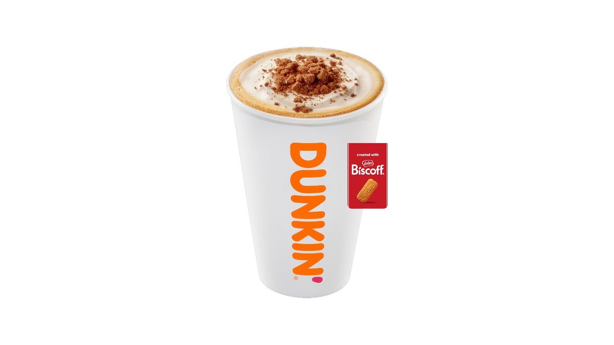 Hot Biscoff Latte
