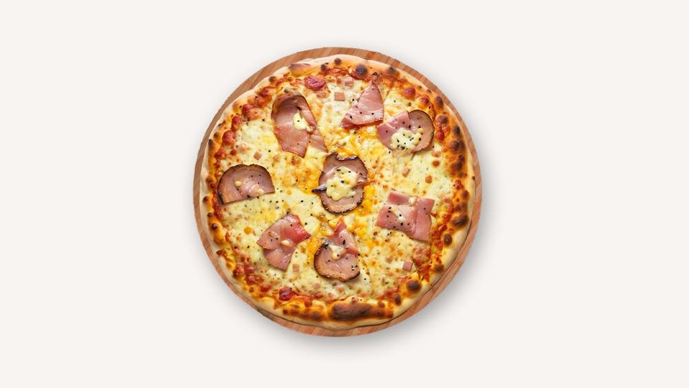 Pizza with HamandCheese, 19 cm