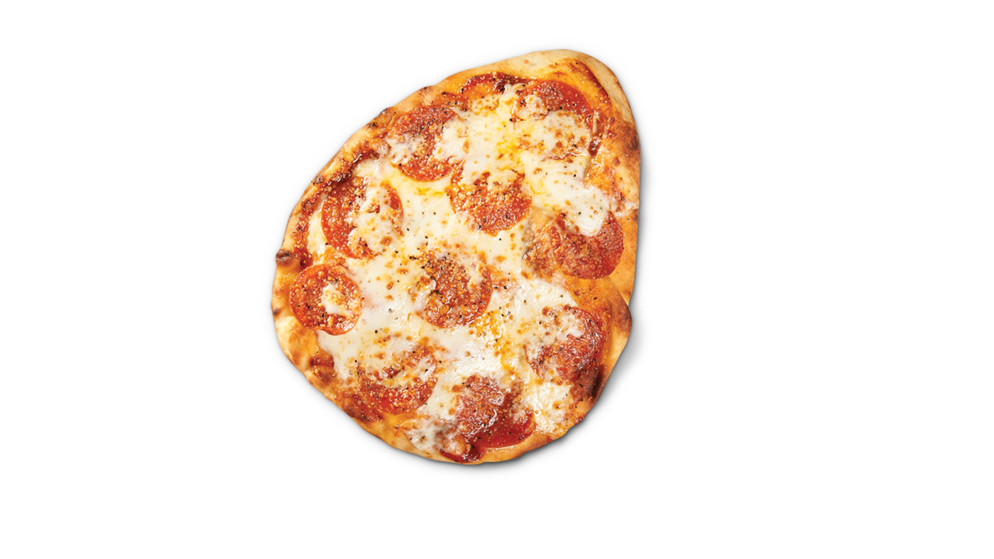 Pepperoni Naan Pizza
