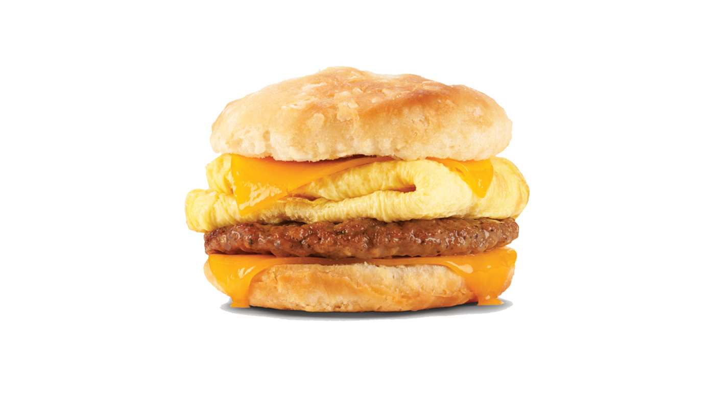 Sausage and Cheddar Biscuit