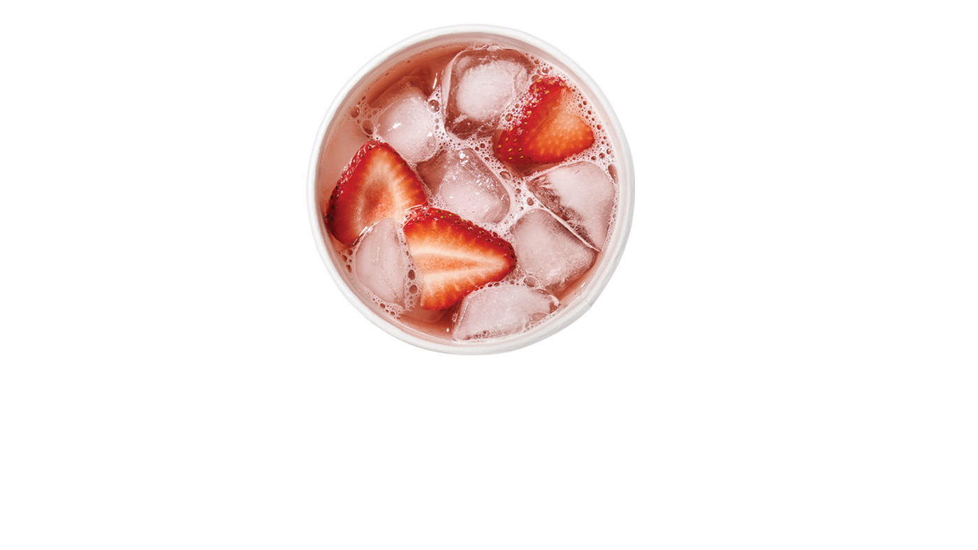Watermelon Strawberry FruiTea Refresher