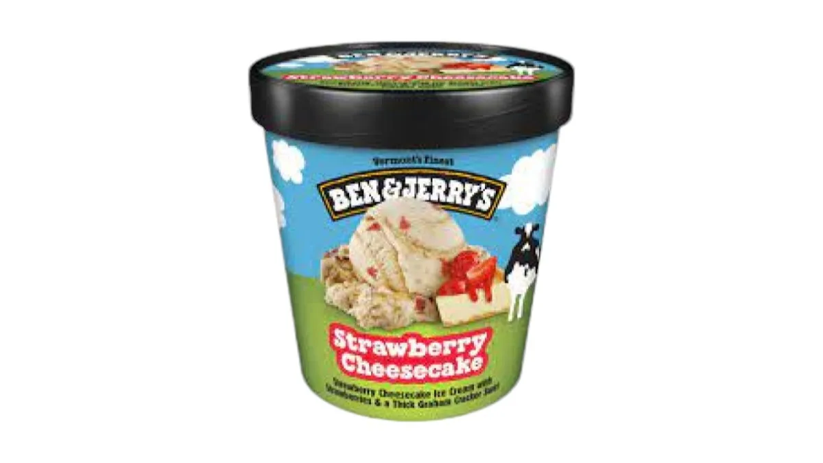Ben and Jerry's Strawberry Cheesecake 500ml