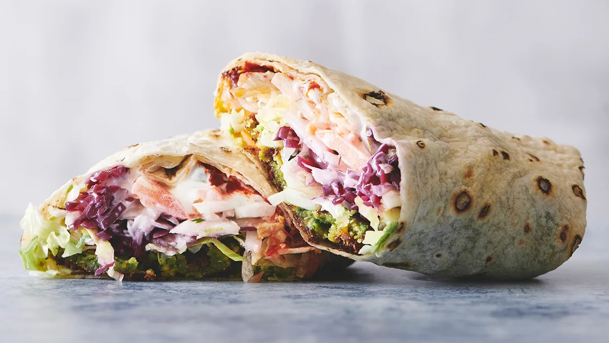 11. Dürüm falafel (V)
