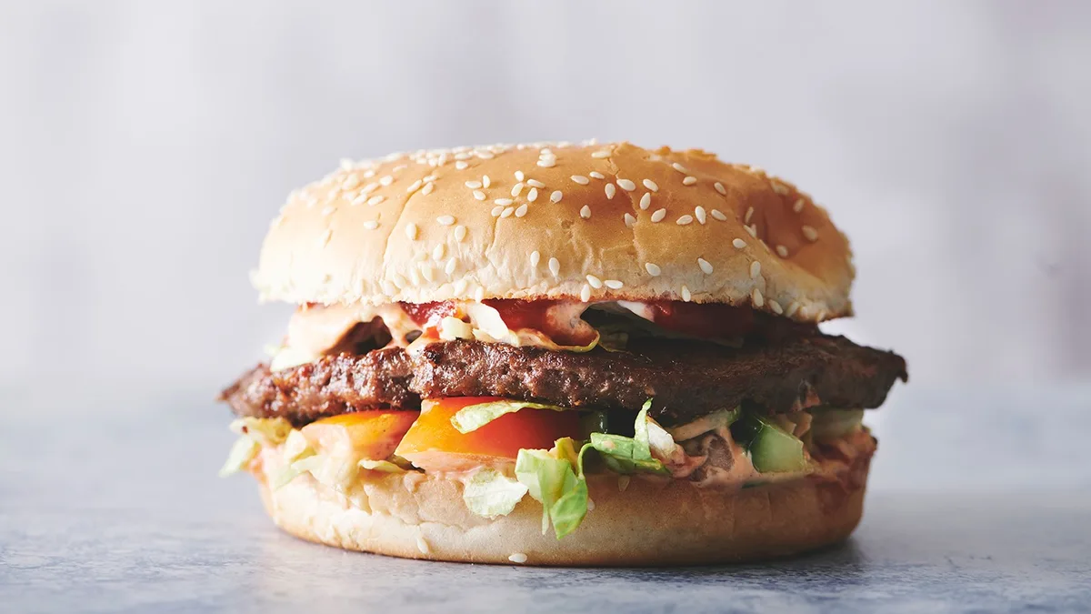 21. Klassisk burger