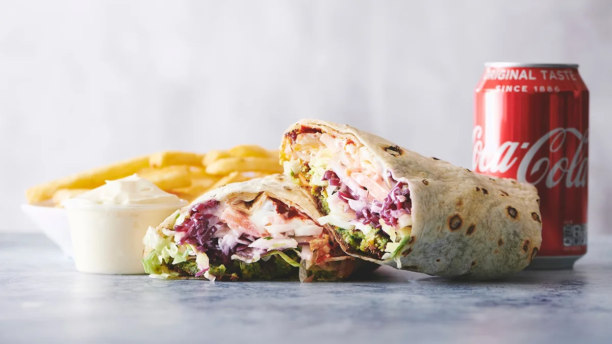 34. Dürüm falafel menu (V)