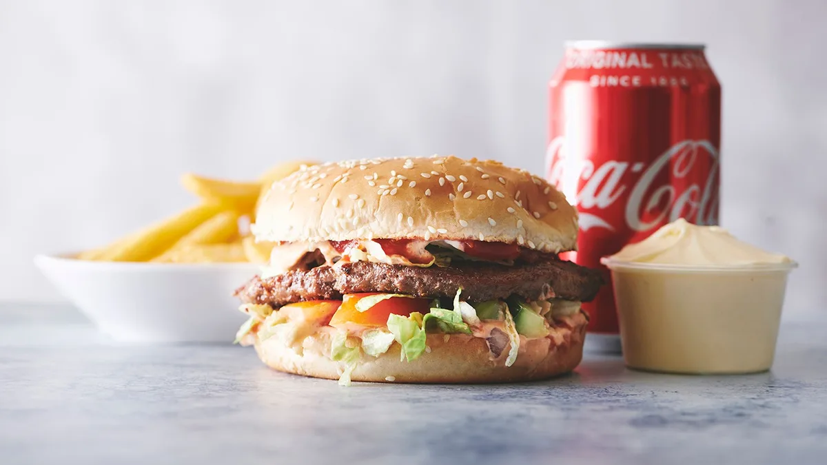 36. Burger menu