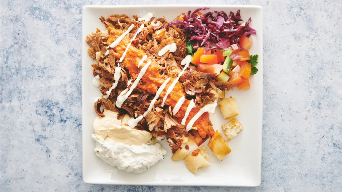 39. Döner kebab ret