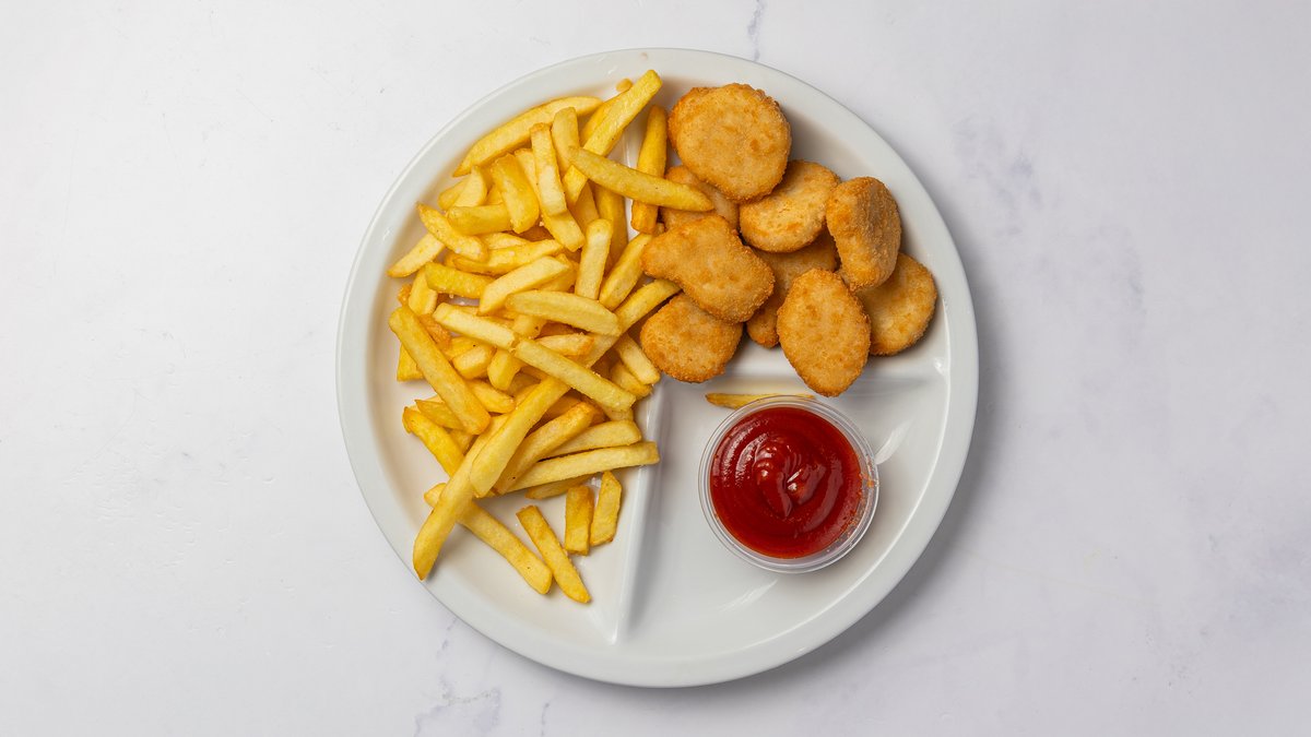 56. Chicken nuggets menu