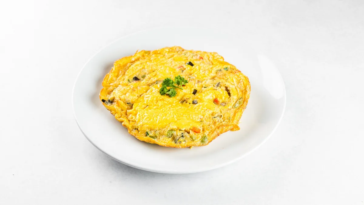 Omlet sa sirom