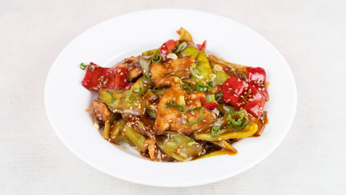 Piletina sa povrćem u teriyaki sosu
