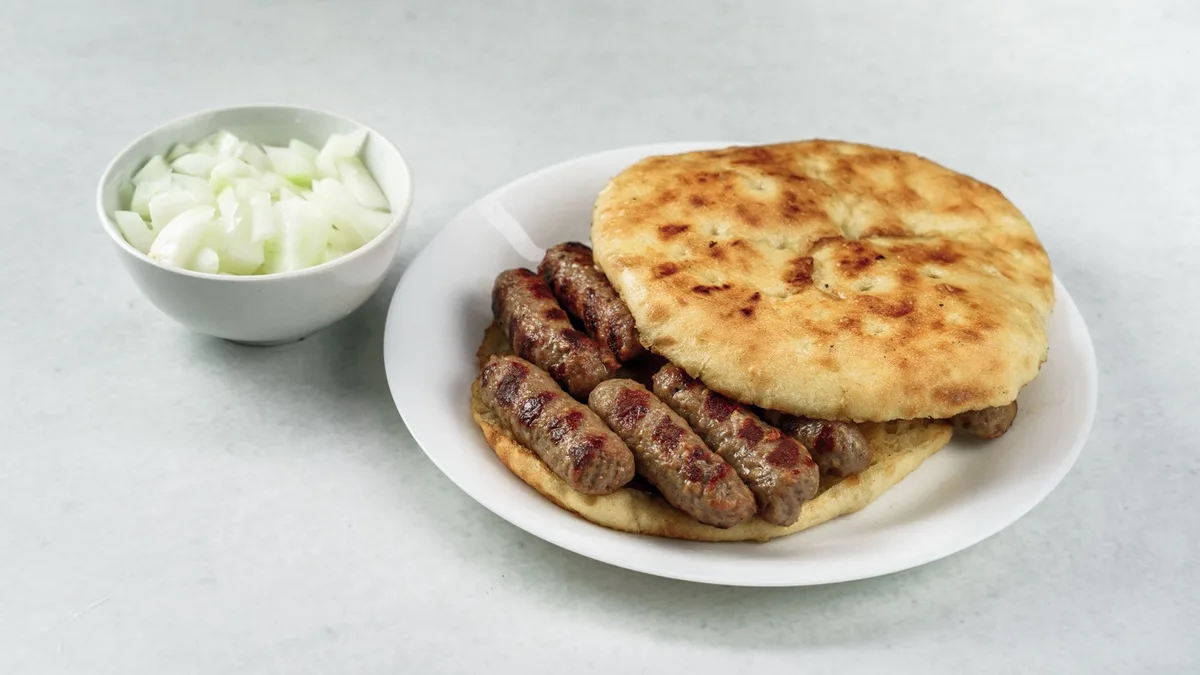 Ćevapi u lepinji veliki