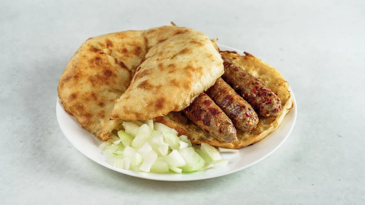 Šiš ćevapi s lepinjom