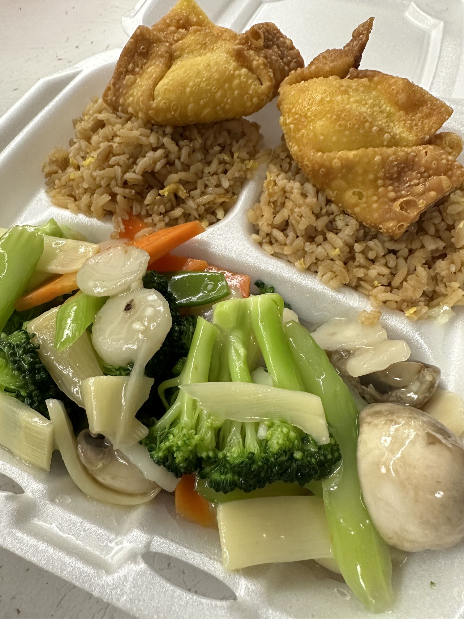 #1. Vegetable Deluxe Lunch Special