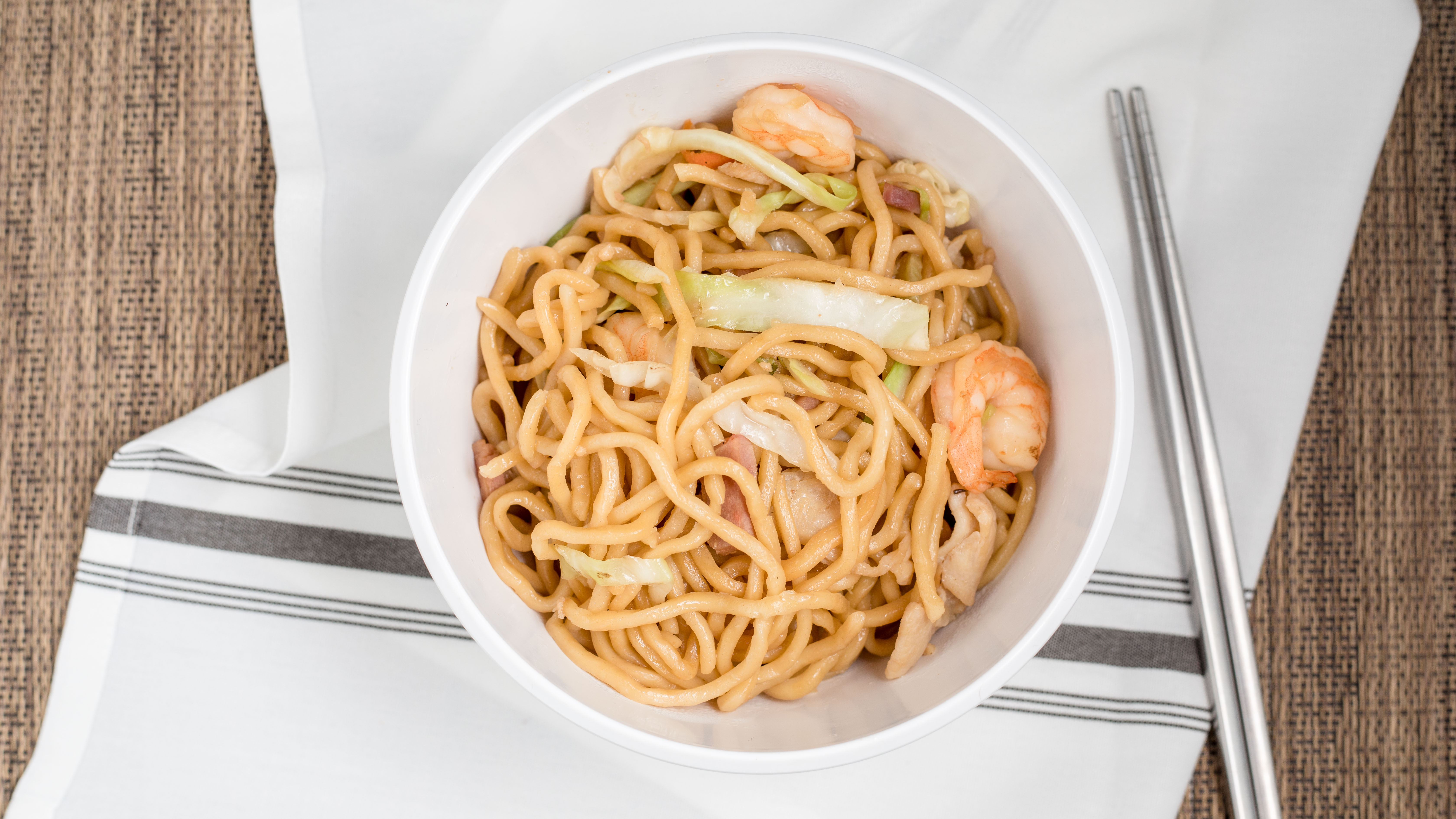 Combination Chow Mein (Crispy Noodles)