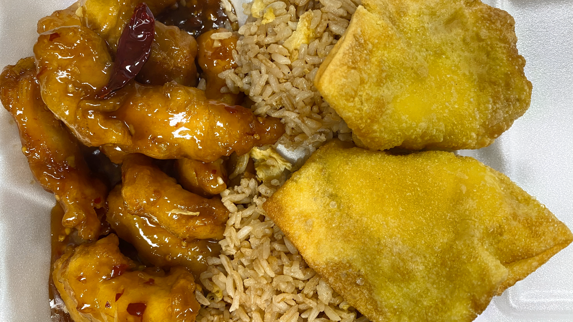 Hot Braised Chicken (Boneless) Dinner Special