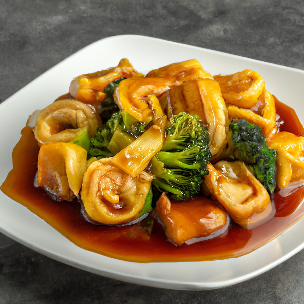Shrimp with Broccoli