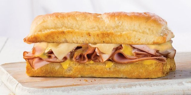 Ham and Swiss Sandwich