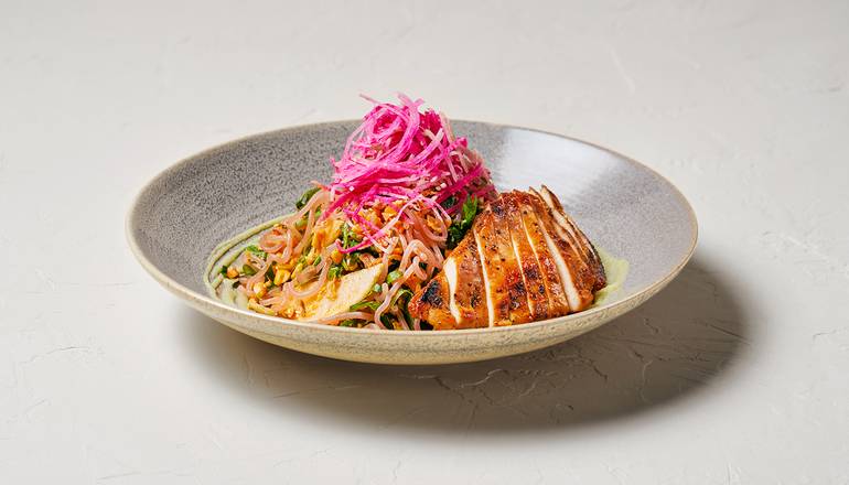 Sesame Citrus Chicken Noodle Bowl