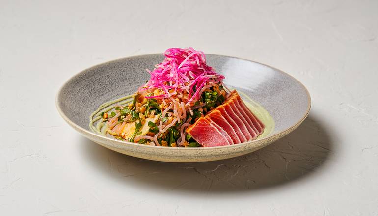 Sesame Citrus Tuna Noodle Bowl