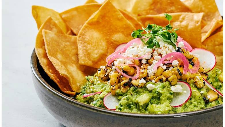 Street Corn + Avocado Dip (Vegan)