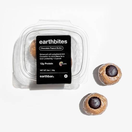 Earthbar - Chocolate Peanut Butter Earthbites (Snacks.)